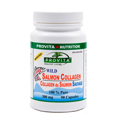 Colagen din somon salbatic (Wild Salmon Collagen) - 300mg - 90 capsule