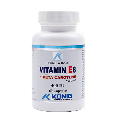 Vitamina E8 cu beta caroten 400 UI - 60 capsule